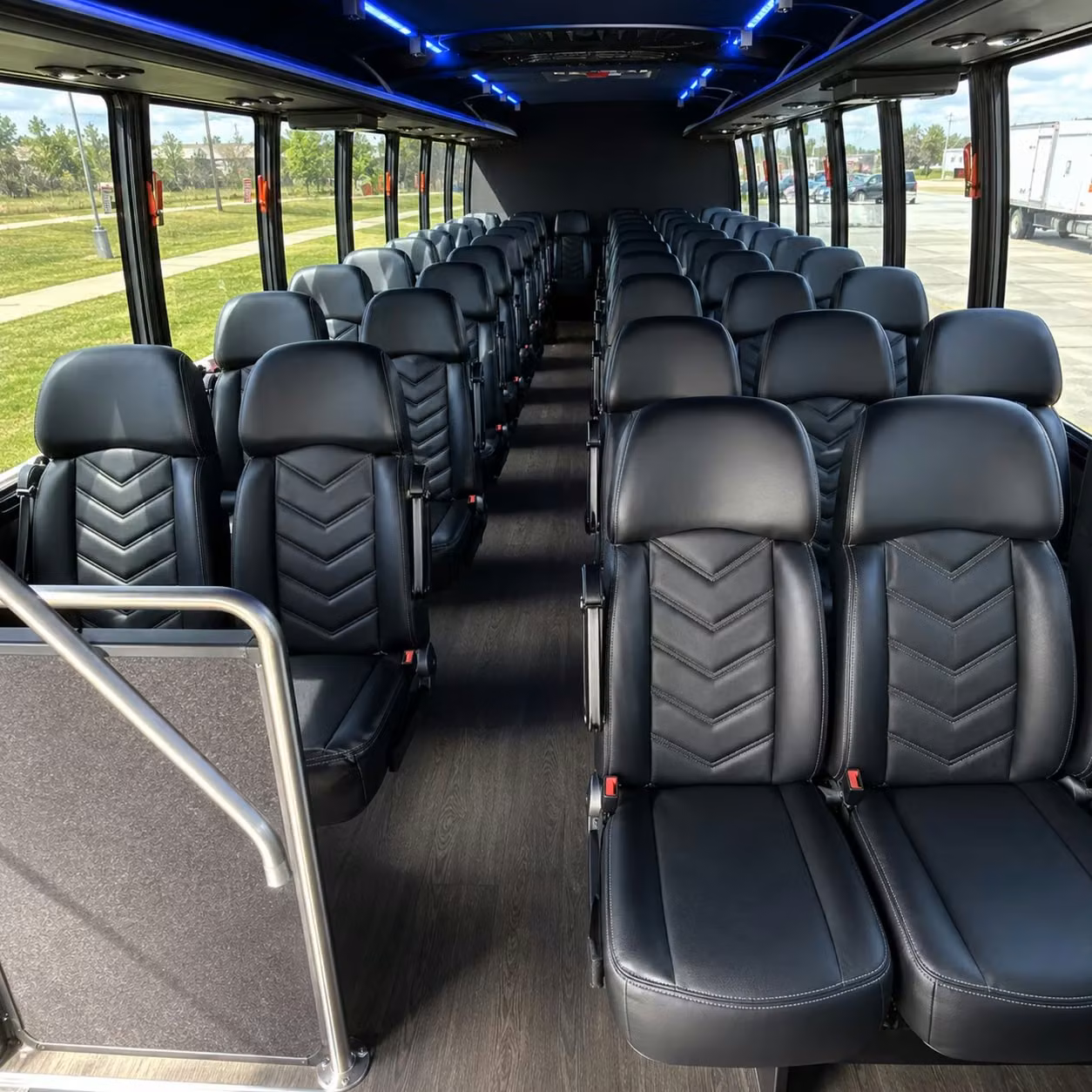 30 passenger minibus interior