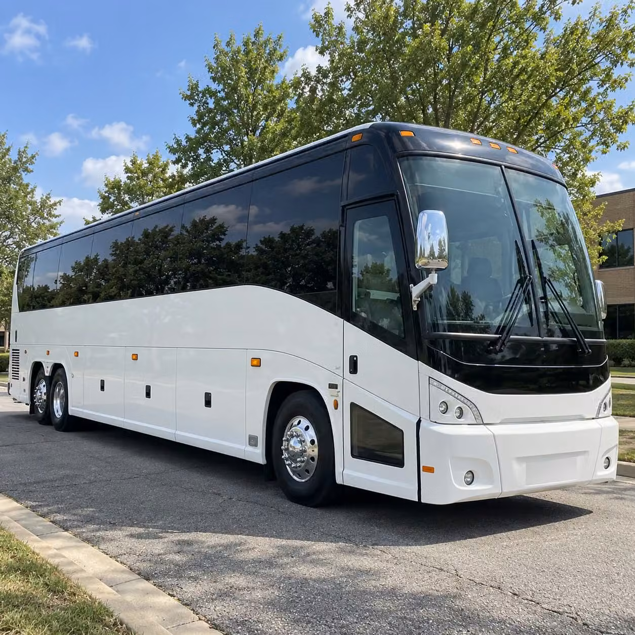 pocatello charter bus rental exterior